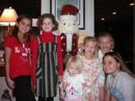 Who is really the tallest & smallest - Shelby, Grace, Grace & Anna Leigh Snyder, Hope Matthews & Heather