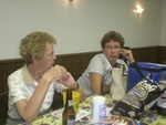 Aunt Bertie and cousin MaryBeth at the Gemach reunion 08/18/07