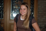 Heather, first day of 8th grade 8/27/07