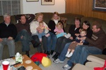 Doug, Peter, Tutu holding Ava, Kim w/Ashley, Ruth, Bebe holding Donavan, Eric