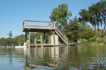 the Higdon dock from a different view